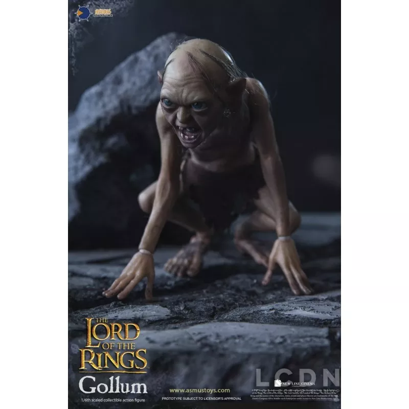 Figurine Le seigneur des anneaux GOLLUM Diamond select Deluxe