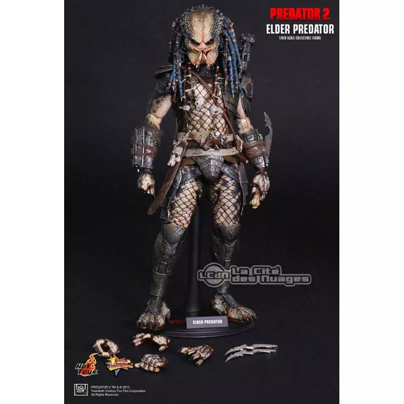 Hot Toys MMS233 Predator 2 Elder Predator 1 6th scale Collectible