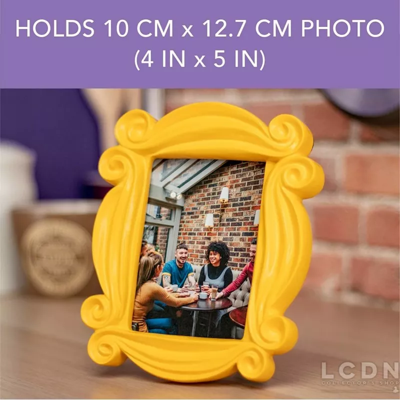 Friends Cadre Photo avec Judas à Poser ou à Fixer au Mur 18x16x2cm
