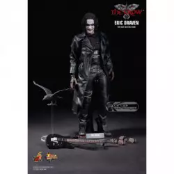 Hot Toys MMS210 The Crow Eric Draven ( Brandon Lee ) 1/6 Collectible Figurine 30cm