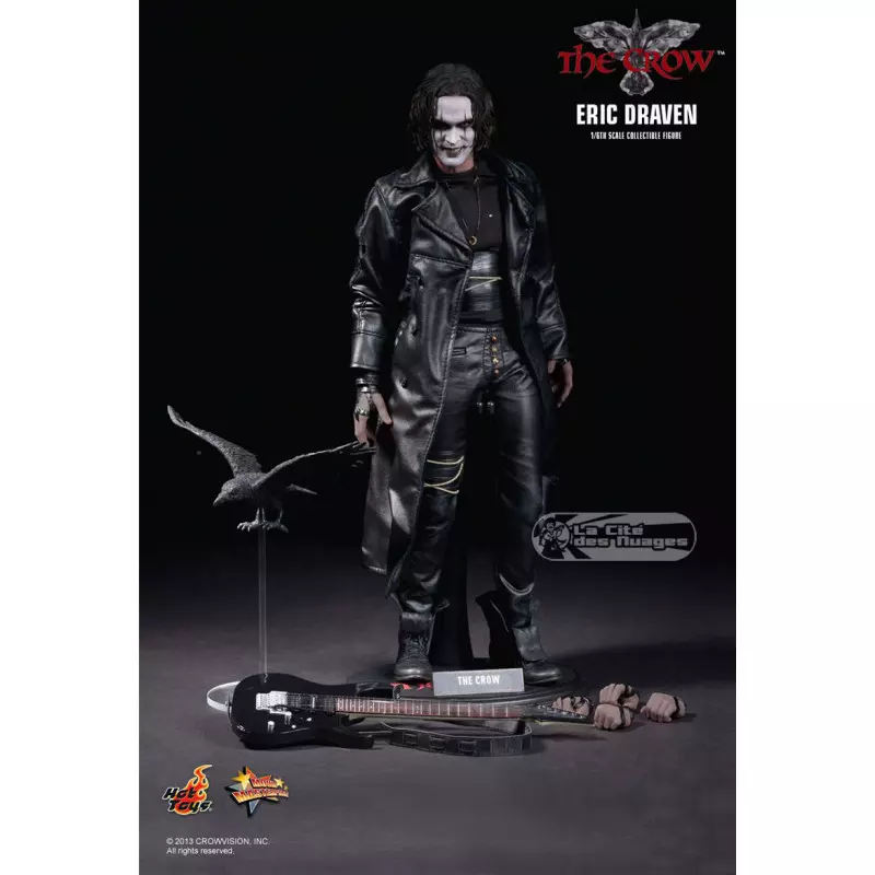 Hot Toys MMS210 The Crow Eric Draven ( Brandon Lee ) 1/6 Collectible Figurine 30cm
