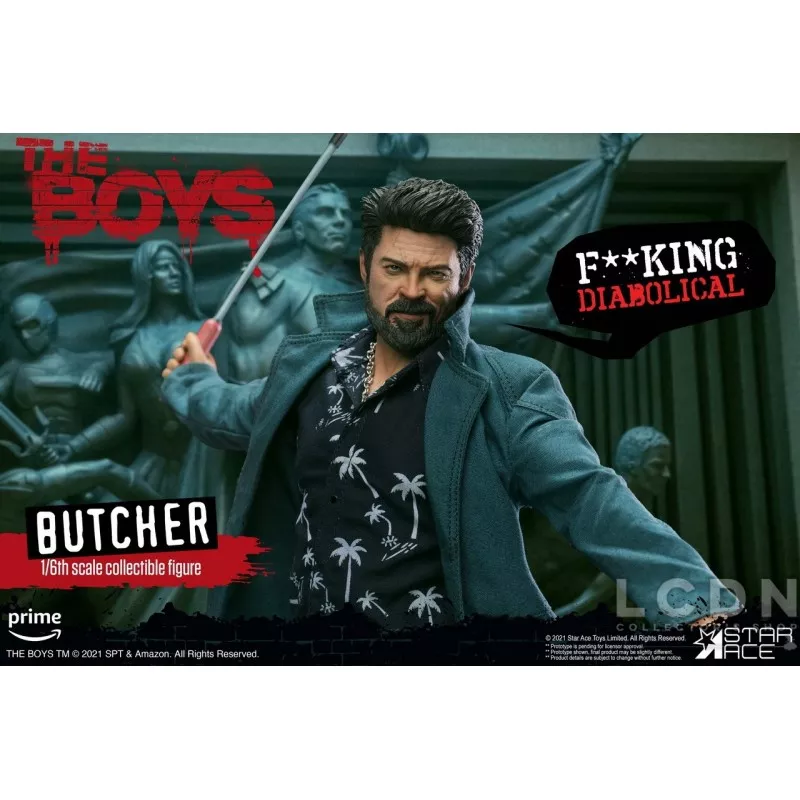 The Boys Collectible Action Figure 1/6 Billy Butcher Deluxe