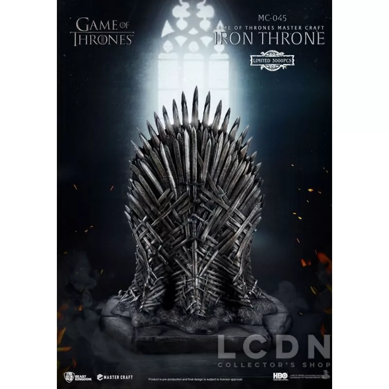 Iron outlet throne keychain