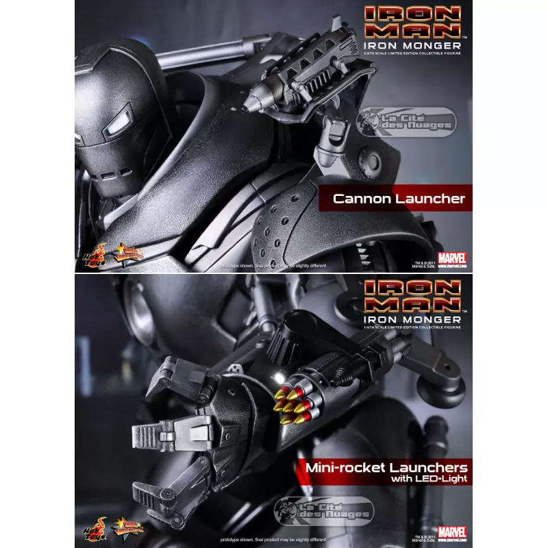 ✦ IRON MONGER 1: 6 FIGURE HOT TOYs hot toys iron monger | eBay