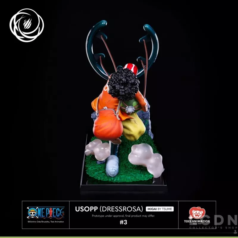 One Piece Statue 1/6 Usopp (Dressrosa) Ikigai by Tsume 36cm