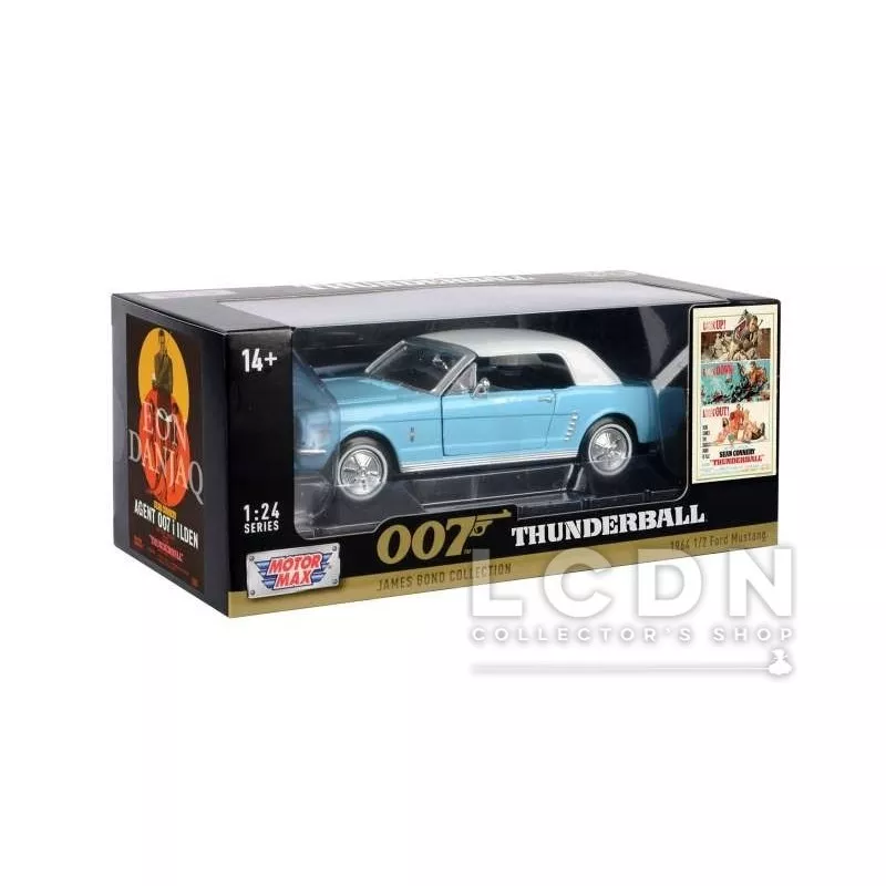 James Bond 007 Opération Tonnerre Thunderball 1964 Ford Mustang (Hardtop) 1/24