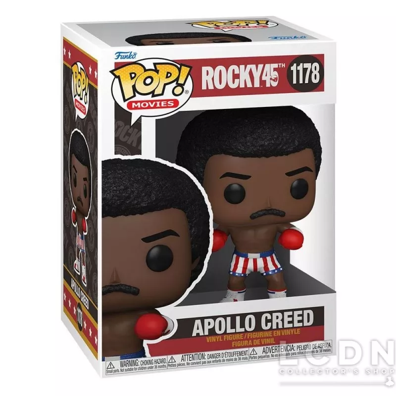 Rocky POP! Movies 45th Anniversary Apollo Creed Vinyle Figurine 10cm N°1178