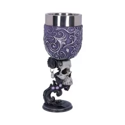 Ensemble de 2 Coupes Cœur de Crânes Jumeaux 18.5cm
