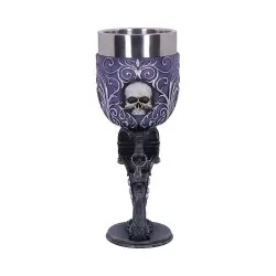 Ensemble de 2 Coupes Cœur de Crânes Jumeaux 18.5cm