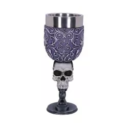 Ensemble de 2 Coupes Cœur de Crânes Jumeaux 18.5cm