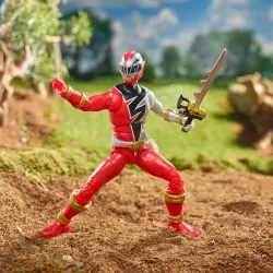 Power Rangers Dino Fury Lightning Collection Action Figurine 2022 Ranger Rouge 15cm
