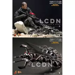 Hot Toys MMS111 Terminator Salvation John Connor ( Christian Bale ) Final Battle Version 1/6 Collectible Figurine 30cm