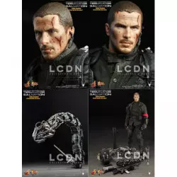 Hot Toys MMS111 Terminator Salvation John Connor ( Christian Bale ) Final Battle Version 1/6 Collectible Figurine 30cm