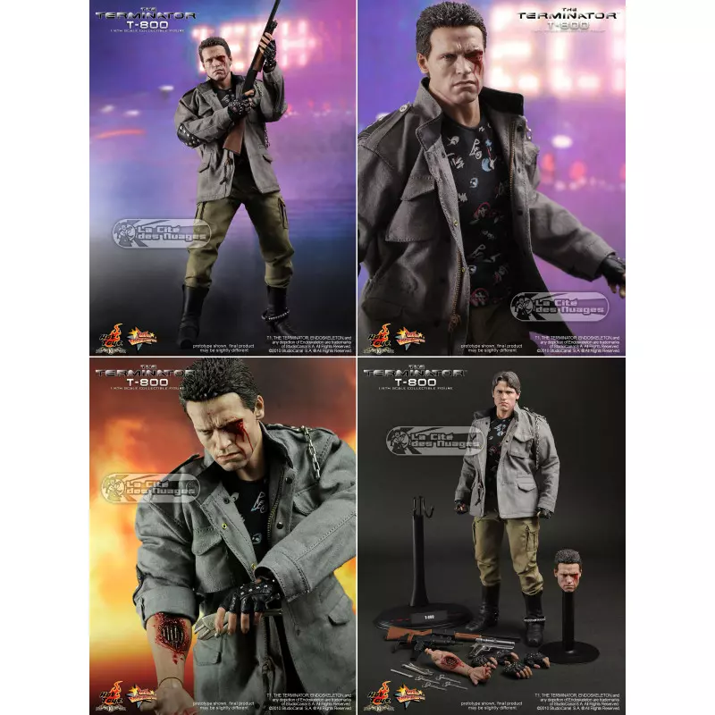 Movie Masterpiece DX 1/6 Figure: ターミネーター2 T-800 : Movie