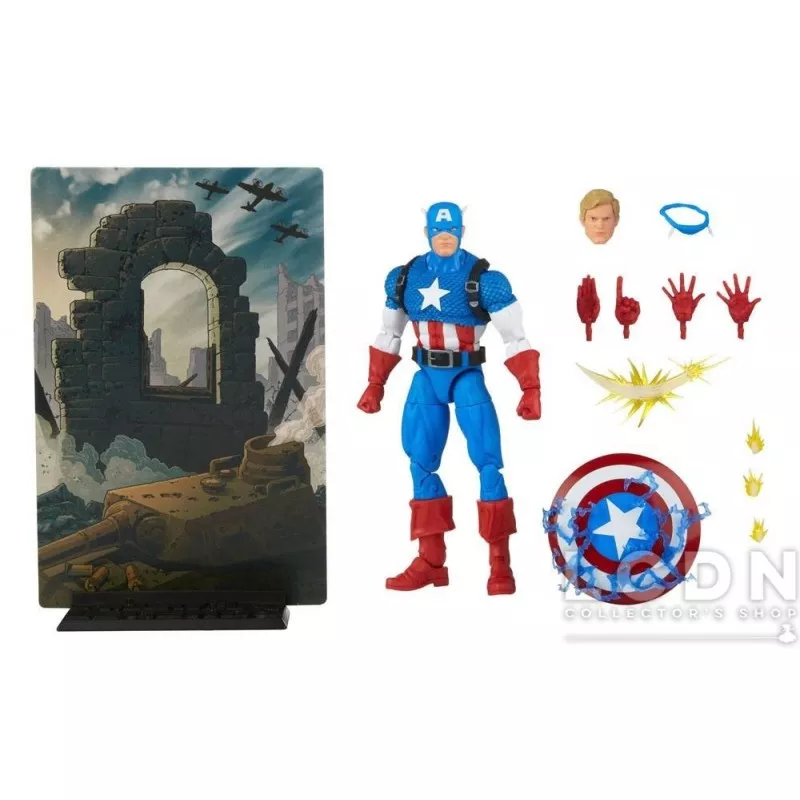Marvel Legends 20th Anniversary Series 1 Action Figurine Captain America  15cm