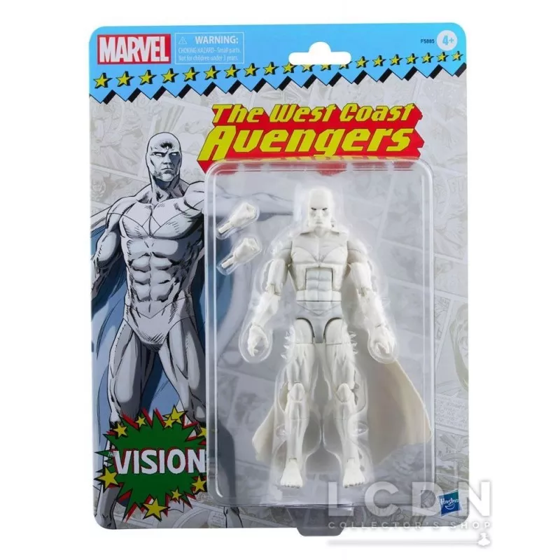 Marvel Legends Retro Collection Series Action Figurine Vision (West Coast Avengers) 15cm