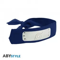 Naruto Réplique Bandeau de Konoha (bleu) - Taille adulte 90cm