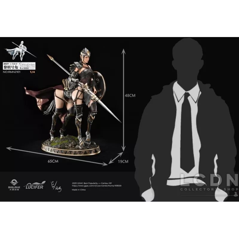 Centaur Elf Fantasy Warrior Statue 1/4 BIGLAKE &amp; LUCIFER 64cm