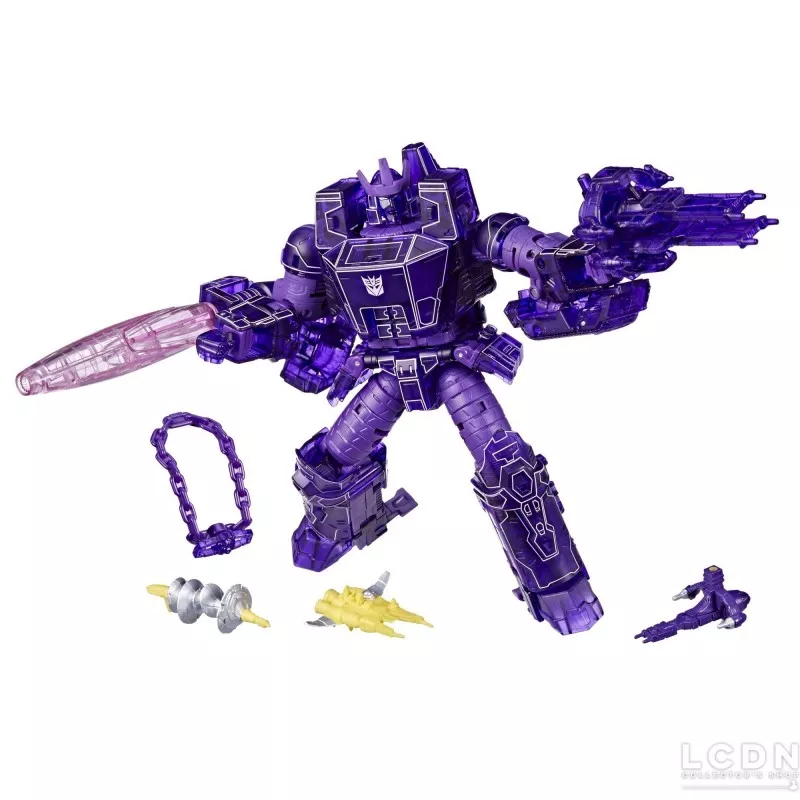 Transformers Generations War for Cybertron Action Figurine Leader Behold, Galvatron! Unicron Companion Pack