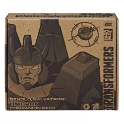 Transformers Generations War for Cybertron Action Figurine Leader Behold, Galvatron! Unicron Companion Pack