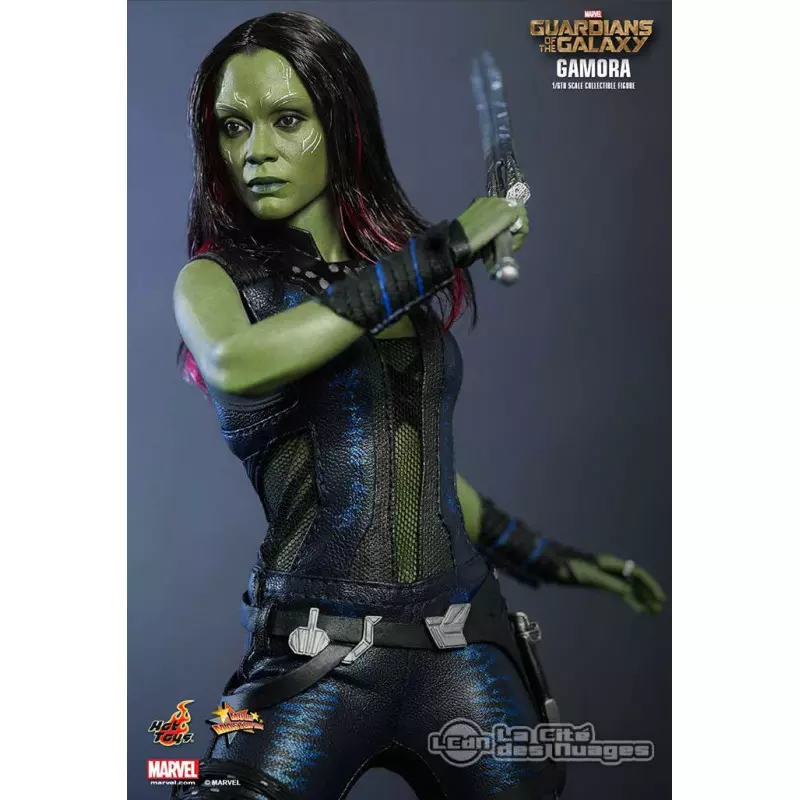 Hot Toys MMS259 Guardians of the Galaxy Gamora ( Zoe Saldana ) 1/6 Collectible Figurine 28cm
