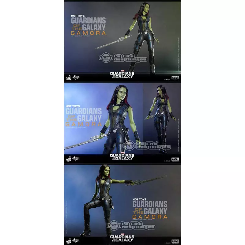 Hot Toys MMS259 Guardians of the Galaxy Gamora ( Zoe Saldana ) 1/6 Collectible Figurine 28cm