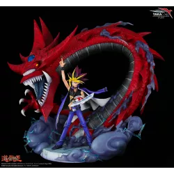 Yu-Gi-Oh! Statue 1/6 Yami Yugi & Slifer Le Dragon Céleste 51cm