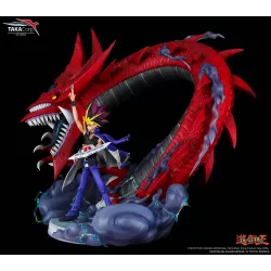 Yu-Gi-Oh! Statue 1/6 Yami Yugi & Slifer Le Dragon Céleste 51cm