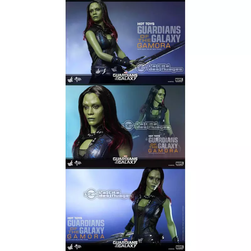 Hot Toys MMS259 Guardians of the Galaxy Gamora ( Zoe Saldana ) 1/6 Collectible Figurine 28cm