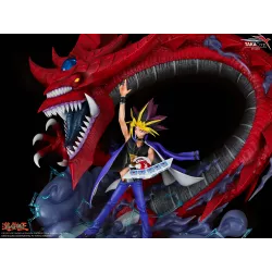 Yu-Gi-Oh! Statue 1/6 Yami Yugi & Slifer Le Dragon Céleste 51cm