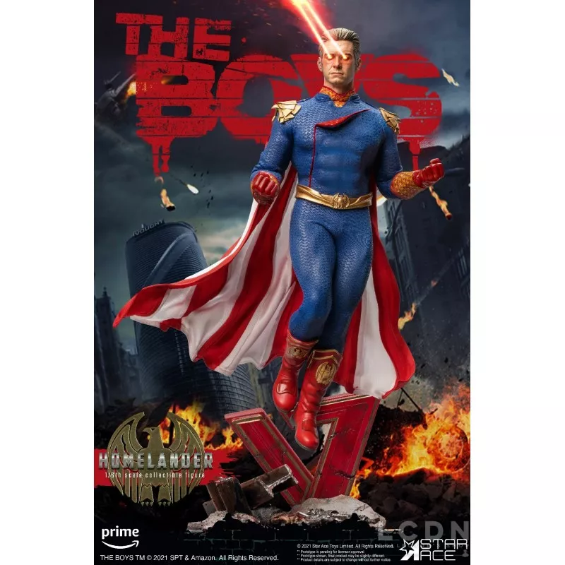 The Boys Diorama 1/6 Homelander Vought Logo Base SA0108