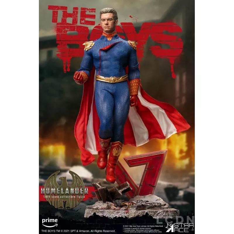 The Boys Diorama 1/6 Homelander Vought Logo Base SA0108