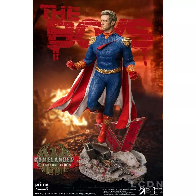 The Boys Diorama 1/6 Homelander Vought Logo Base SA0108