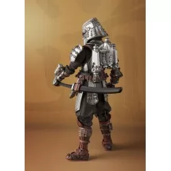 Star Wars The Mandalorian Action Figure Ronin Mandalorian Beskar Armor & Grogu Meisho Movie Realization Exclusive 25 Ann