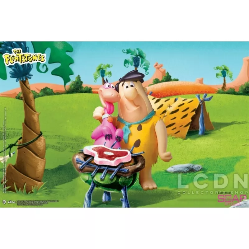 La Famille Pierrafeu (The Flintstones) Statue Dino 61cm