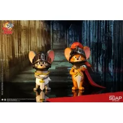 Tom & Jerry Statue Royal Court Jerry and Tuffy 18cm