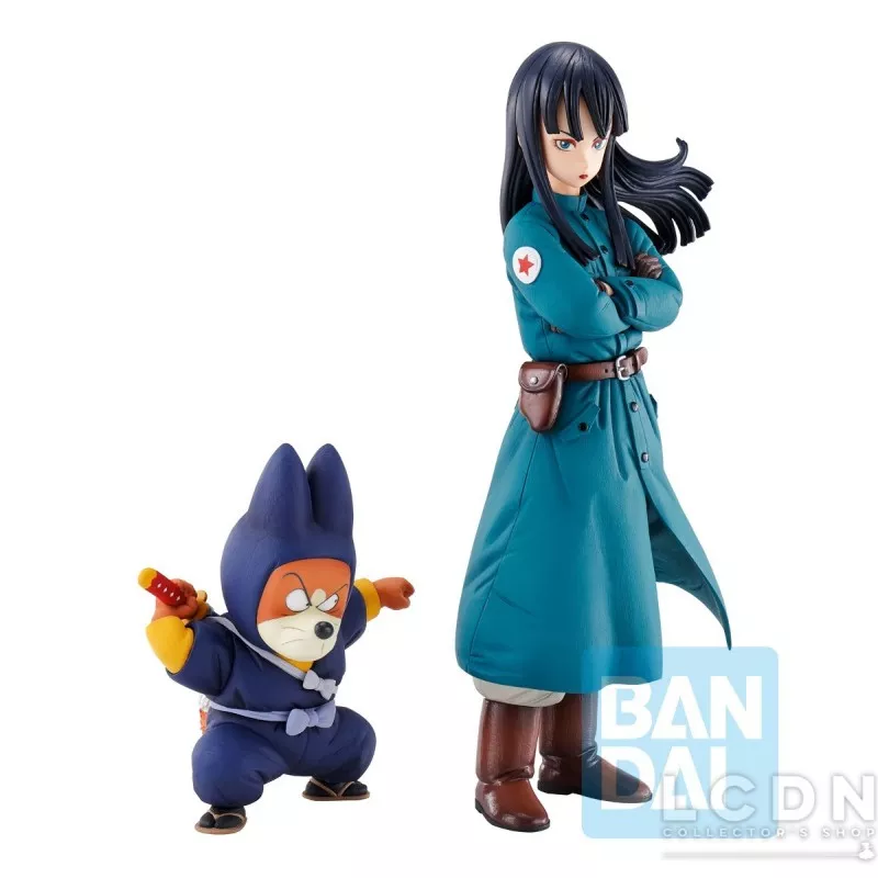 Dragon Ball Statue Ichibansho Ex Mystical Adventure Shu &amp; Mai 9,5 &amp; 21cm