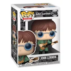John Lennon POP! Rocks John Lennon Military Jacket Vinyl Figure 10cm N°246