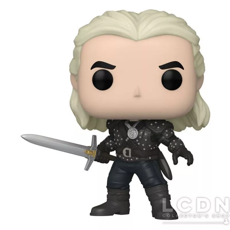 The Witcher POP! Télévision Geralt Vinyle Figurine 10cm N°1192