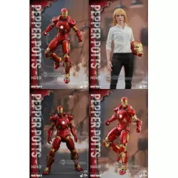 Hot Toys MMS311 Iron Man 3 Pepper Potts & Mark IX 1/6th scale Collectible Figures Set
