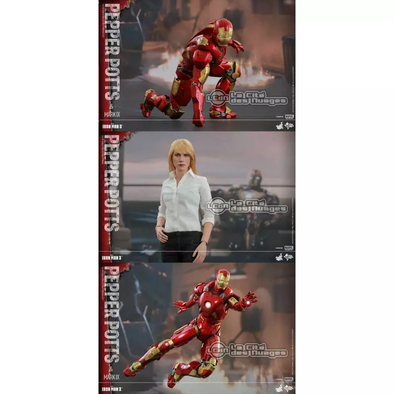 Hot Toys MMS311 Iron Man 3 Pepper Potts Mark IX 1 6th scale Collectible Figures