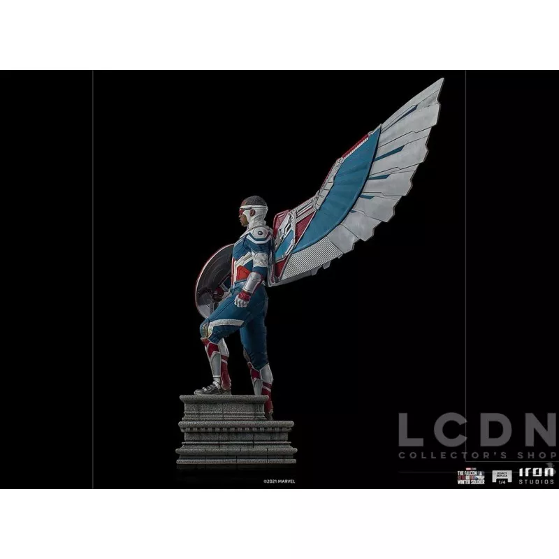 Marvel The Falcon and the Winter Soldier Statue 1/4 Legacy Replica Captain America Sam Wilson Complete Version 57-83cm