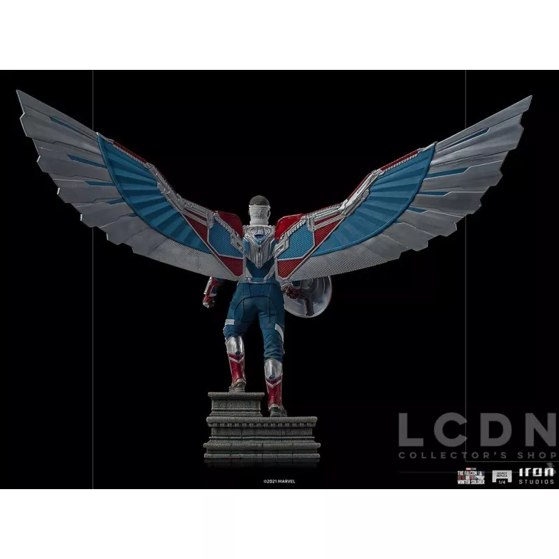 Marvel The Falcon and the Winter Soldier Statue 1/4 Legacy Replica Captain America Sam Wilson Complete Version 57-83cm