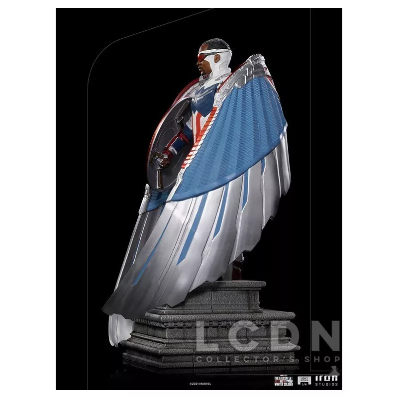 Marvel The Falcon and the Winter Soldier Statue 1/4 Legacy Replica Captain America Sam Wilson Complete Version 57-83cm