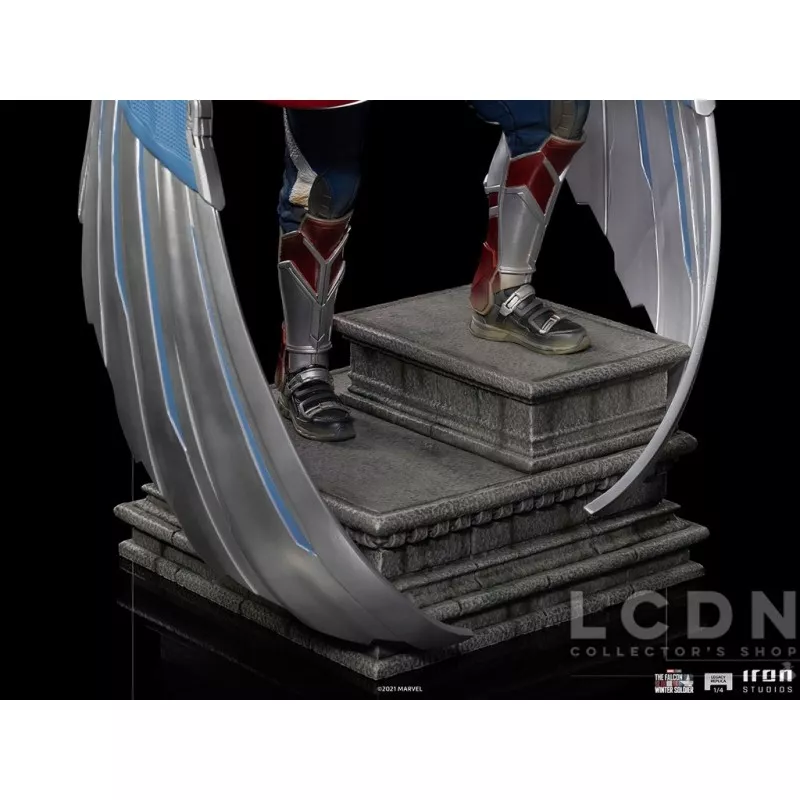 Marvel The Falcon and the Winter Soldier Statue 1/4 Legacy Replica Captain America Sam Wilson Complete Version 57-83cm