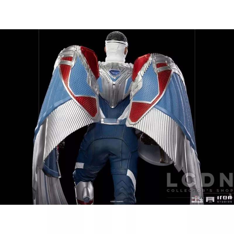 Marvel The Falcon and the Winter Soldier Statue 1/4 Legacy Replica Captain America Sam Wilson Complete Version 57-83cm