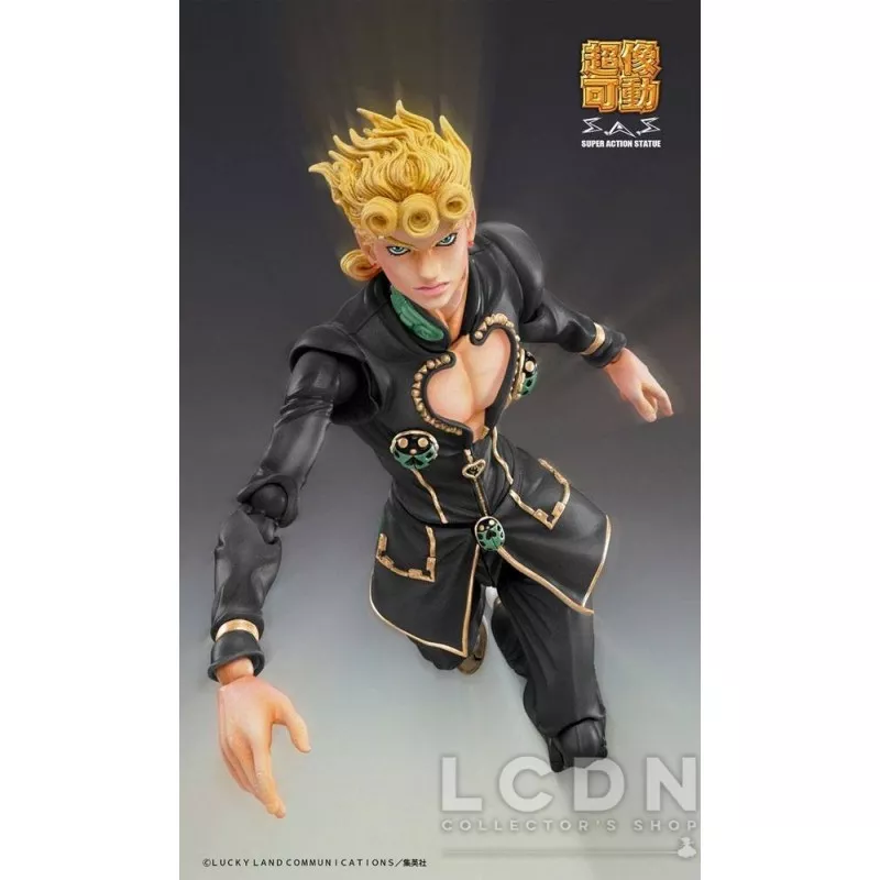 Giorno Giovanna Ver.BLACK フィギュア Super Action Statue Giorno Giovanna Ver. BLACK Figure
