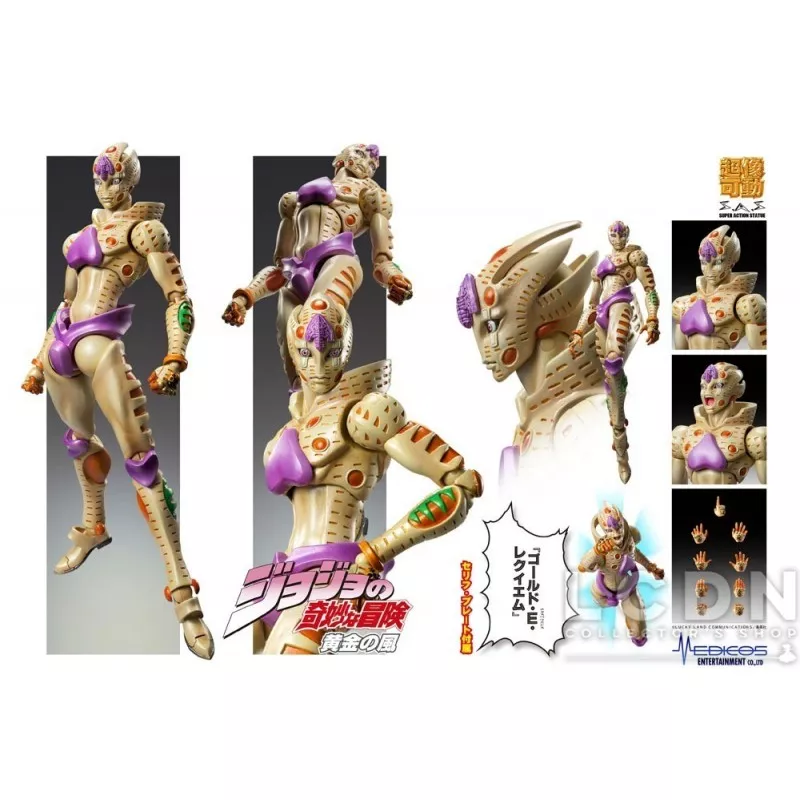 Figurine D'action JoJo's Bizarre Adventure Part 5 Golden Wind - Chozokado - Marque MEDICOM - Neuf