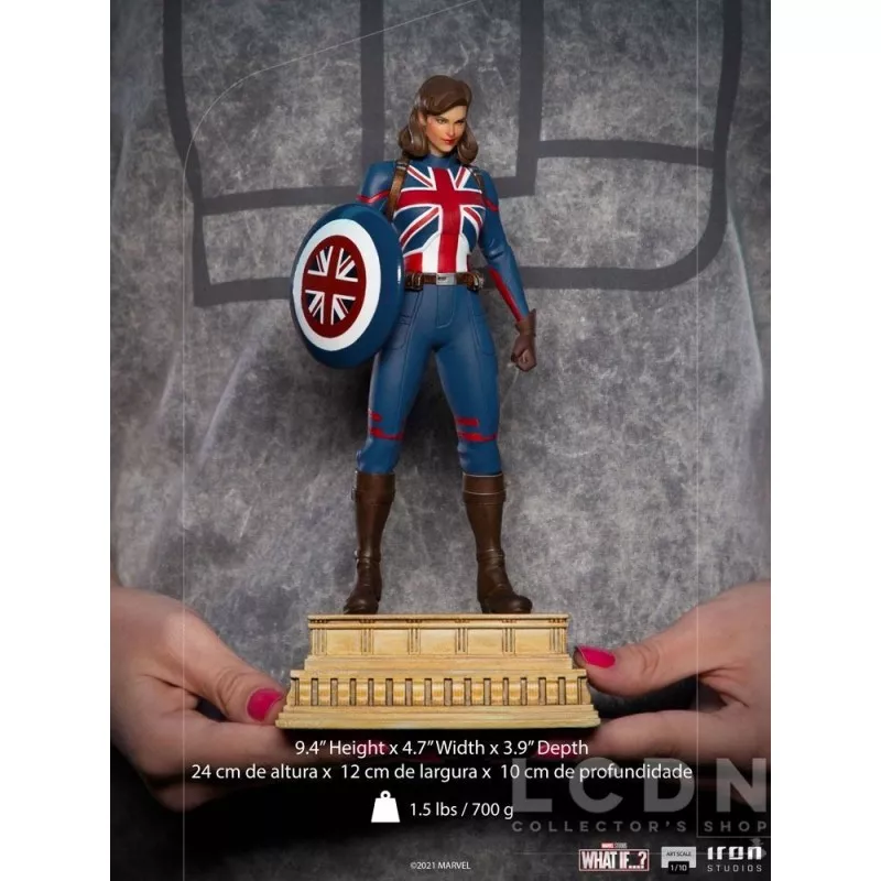 What If...? Statue 1/10 BDS Art Scale Captain Carter 24cm