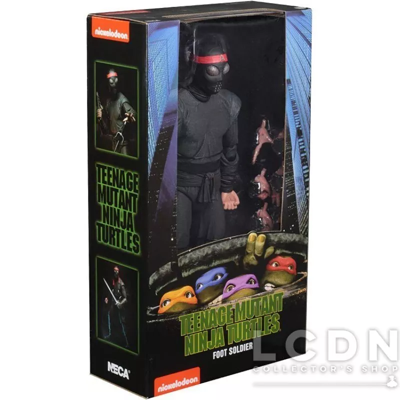 Teenage Mutant Ninja Turtles TMNT 1990 Movie Action Figure Foot Soldier Melee 18 cm